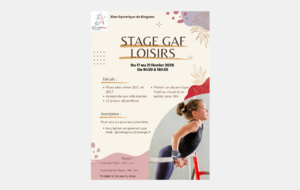 Stage GAF Loisir